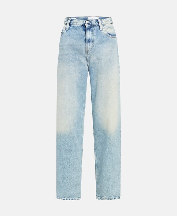 

Прямые джинсы Calvin Klein Jeans, светло-синий