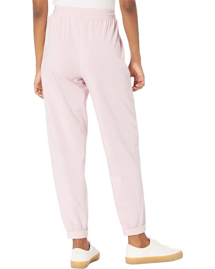 

Брюки Eileen Fisher Ankle Track Pants in Organic Cotton Stretch Jersey, цвет Light Plum
