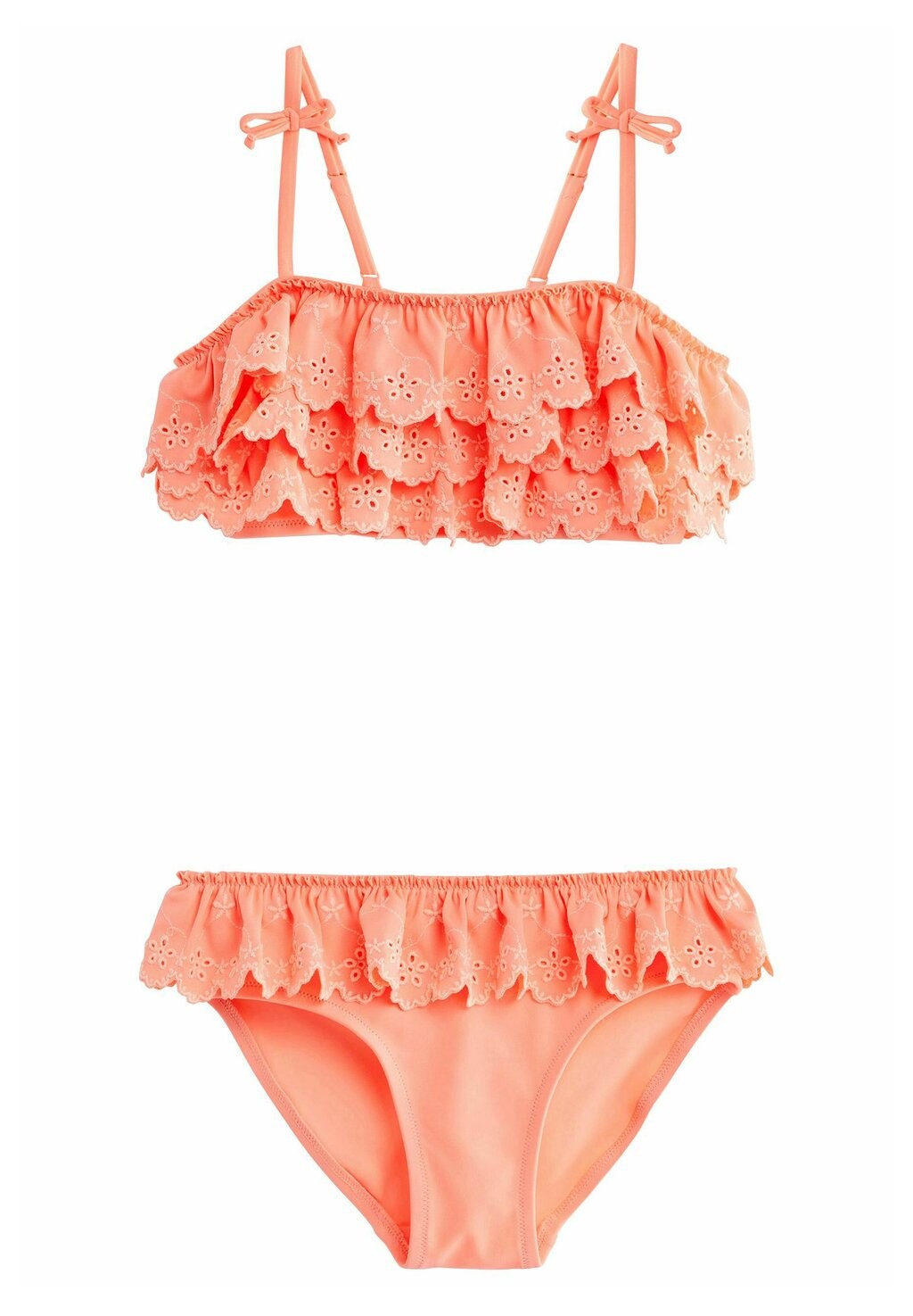 

Бикини TIERED SET Next, цвет fluro orange