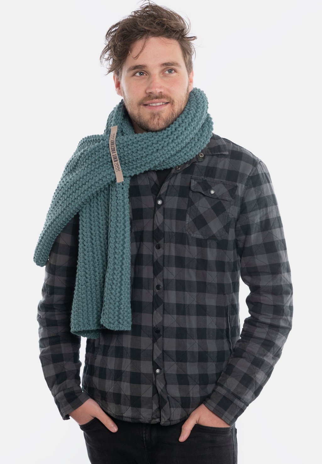 Шарф CARRY Knit Factory, цвет laurel слинги amazonas шарф carry sling