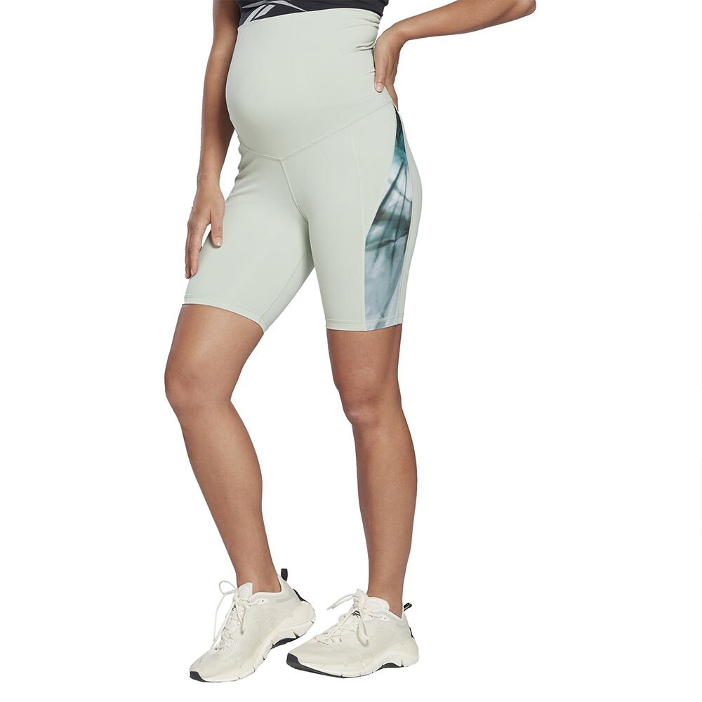 

Леггинсы Reebok Lux Maternity Short, зеленый