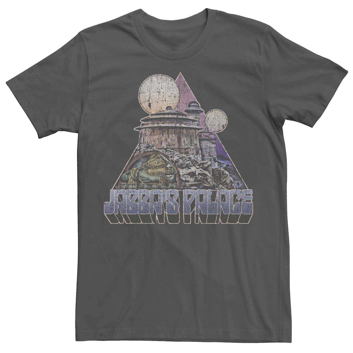Мужская винтажная футболка Jabba's Palace Star Wars