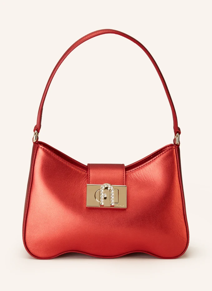 

Сумочка 1927 года Furla, красный