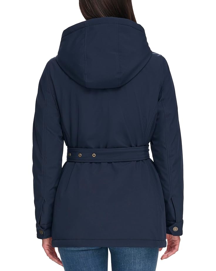 

Куртка Tommy Hilfiger Belted Rain Jacket, темно-синий