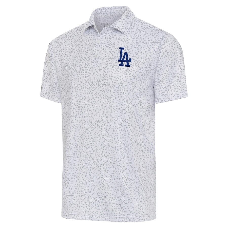 

Поло с коротким рукавом Antigua Los Angeles Dodgers, белый