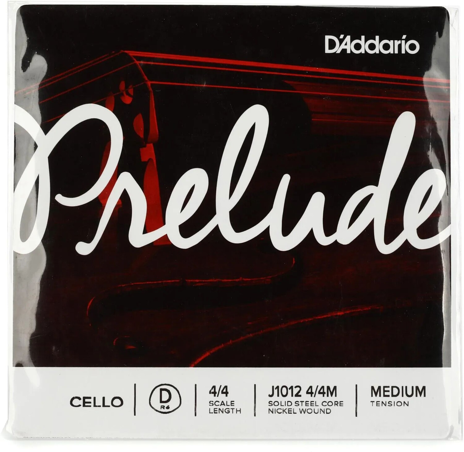 

D'Addario J1012 Prelude Cello D Струна - размер 4/4, среднее натяжение