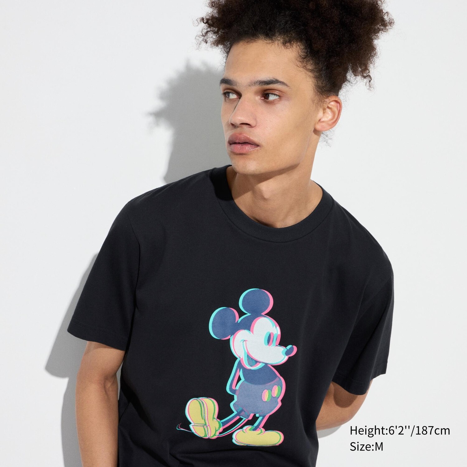 

Футболка с принтом UT Mickey Stands UNIQLO, черный