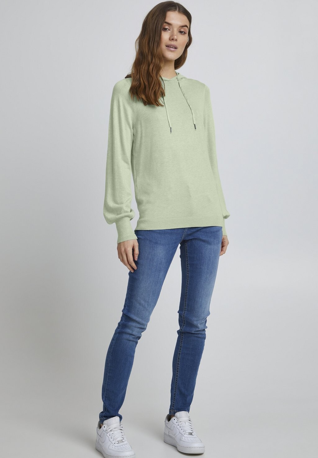 

Толстовка b.young ДЖЕМПЕР BYMMPIMBA HOODIE, цвет frosty green melange