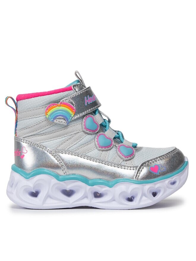 

Сапоги Heart Lights Sweet Styling Skechers, серебро