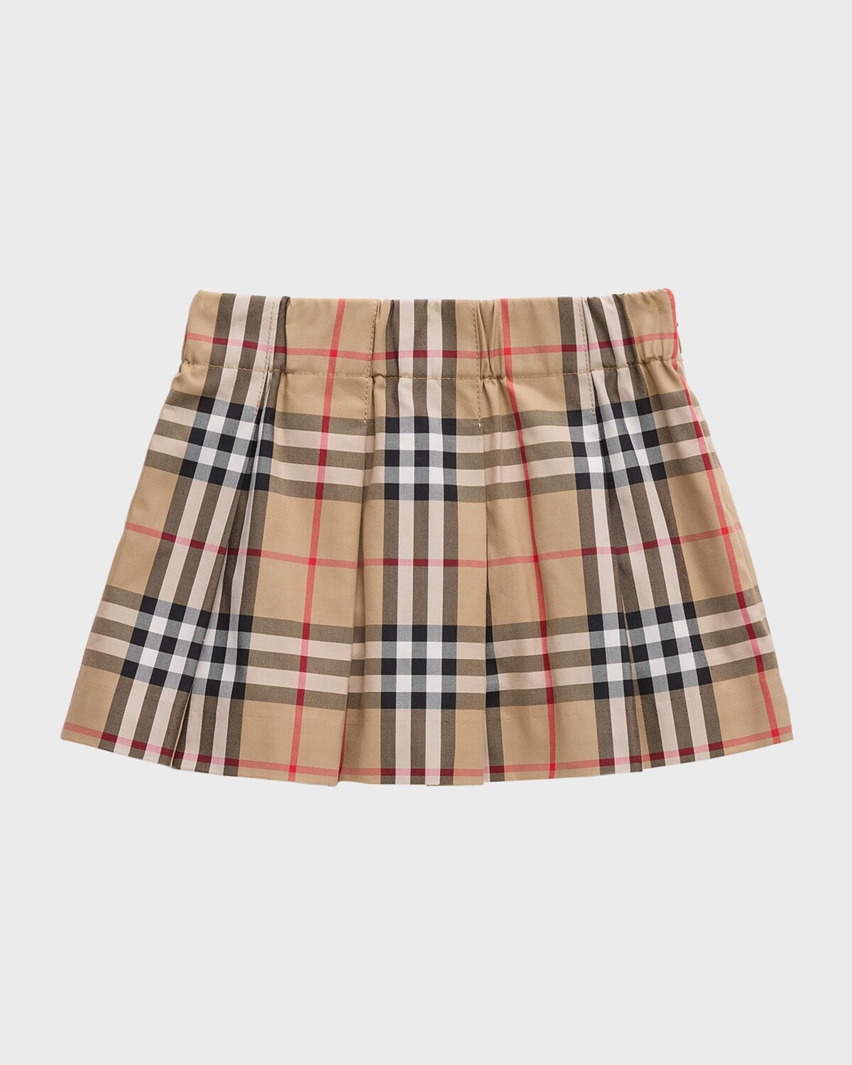 

Юбка-килт в винтажную клетку Gabrielle для девочек, размеры 6M–2T Burberry, цвет Archive Beige Check