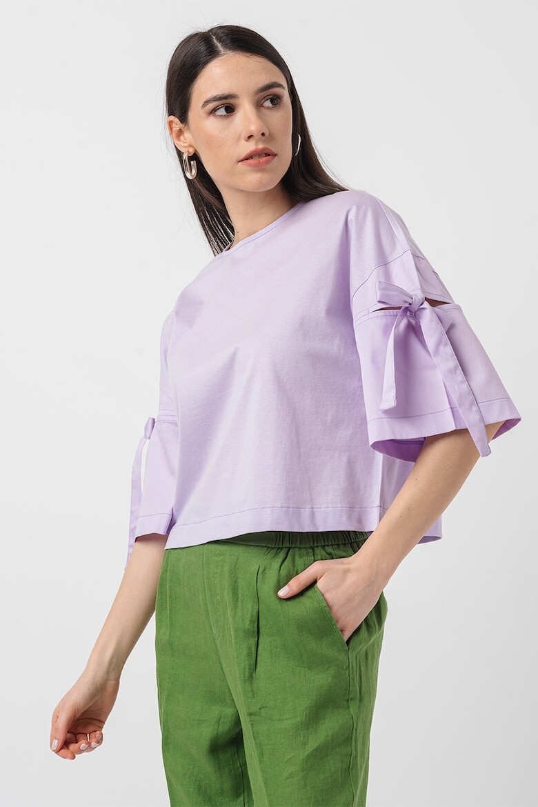 

Футболка с лентами United Colors Of Benetton, фиолетовый