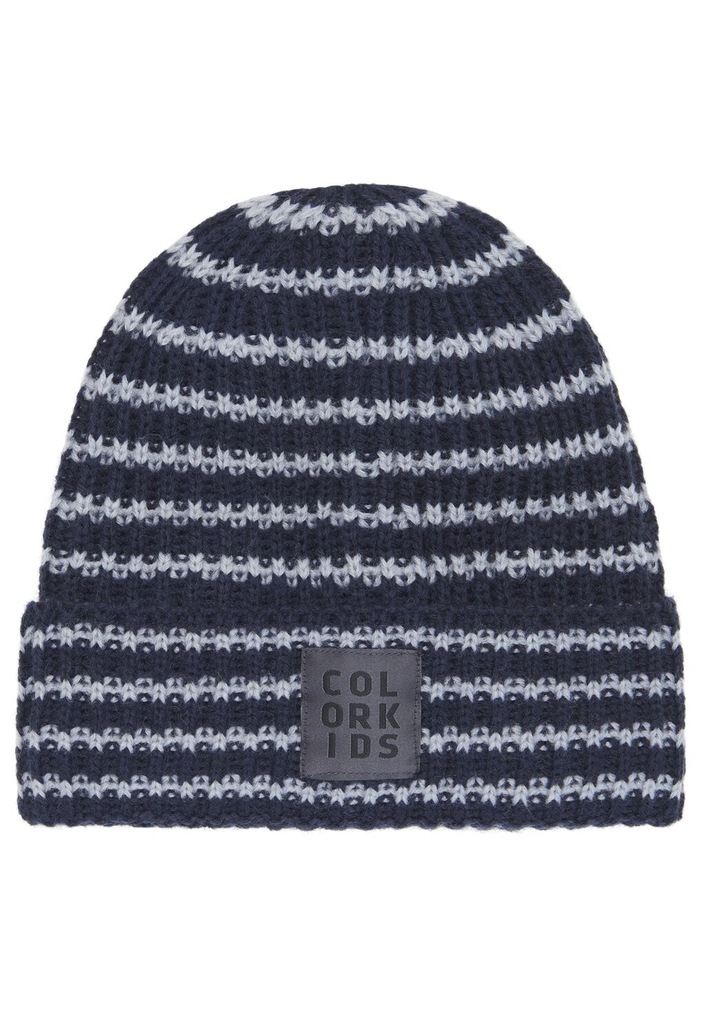 

Шапка W. STRIPED PATTERN UNISEX Color Kids, цвет total eclipse