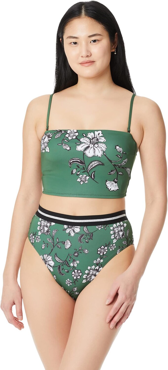 

Плавки Sanctuary Balinese Beauty High-Waist Bottoms, цвет Cactus