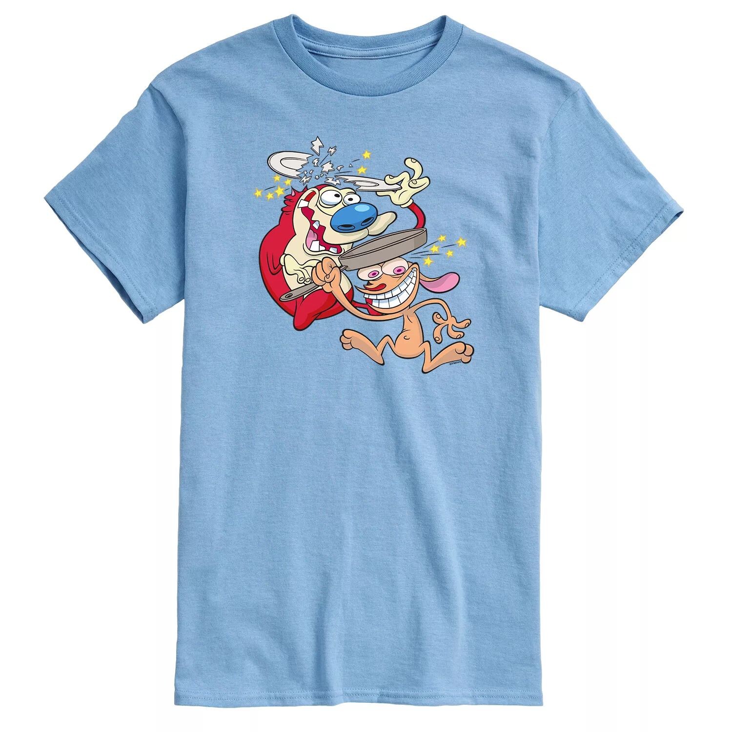 

Мужская футболка Ren & Stimpy Smash Heads Licensed Character