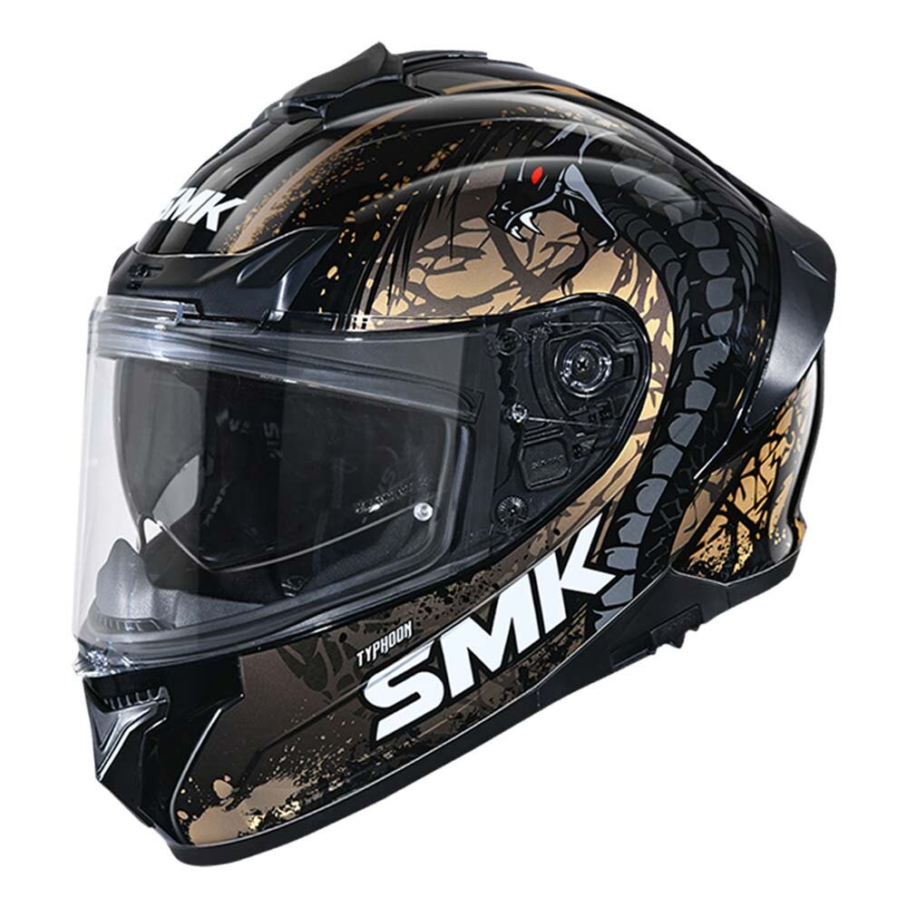 

Шлем полнолицевой SMK Typhoon Reptile, черный