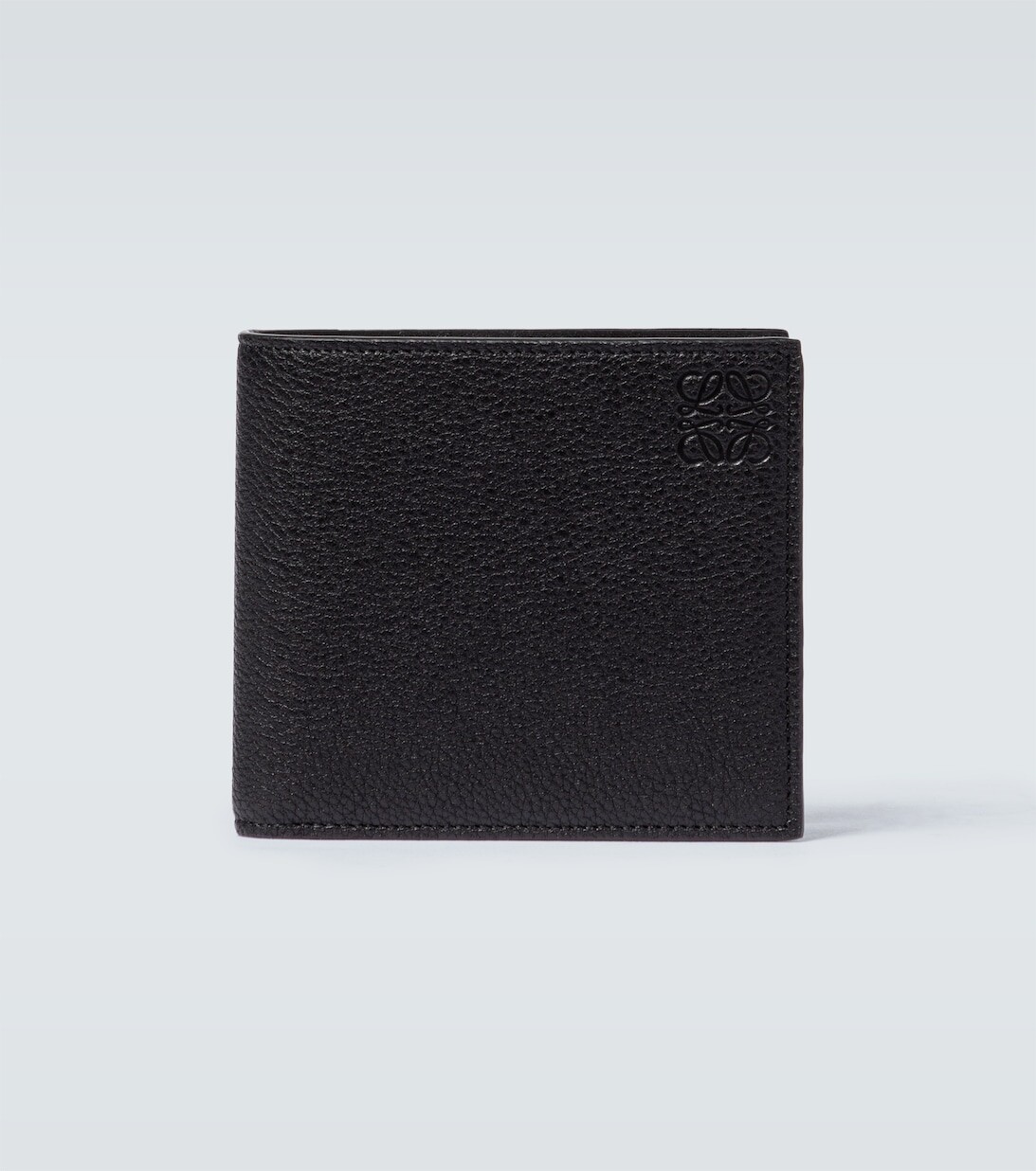 

Кошелек Bifold из зерненой кожи Loewe, черный