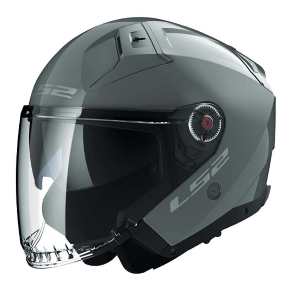 

Открытый шлем LS2 OF603 Infinity II Solid Nardo, черный