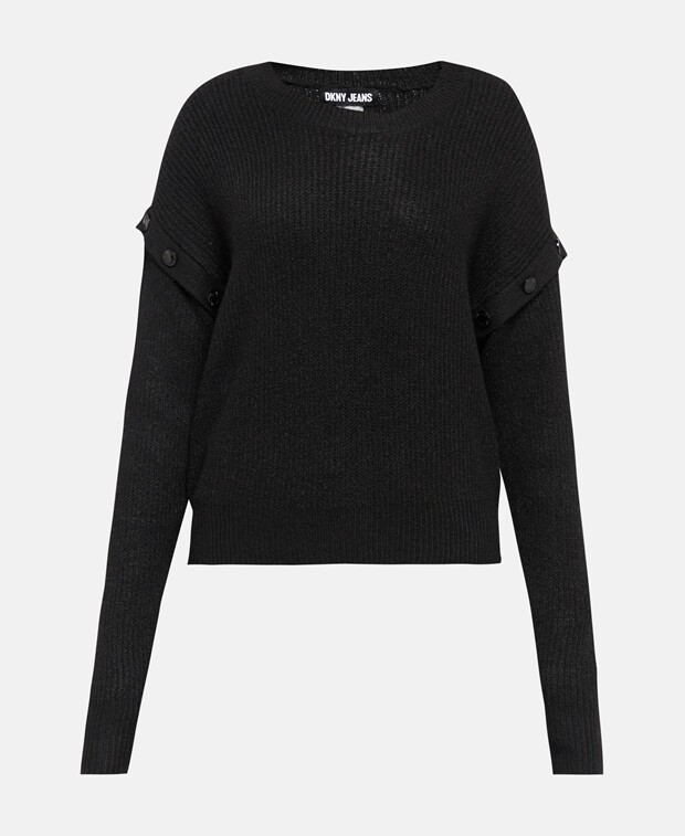 

Джемпер с длинными рукавами DKNY, черный