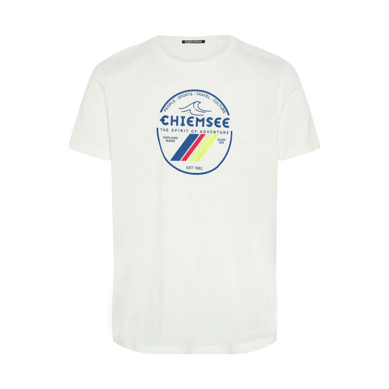 Футболка в стиле лейбла CHIEMSEE, цвет weiss футболка в стиле лейбла chiemsee цвет grau