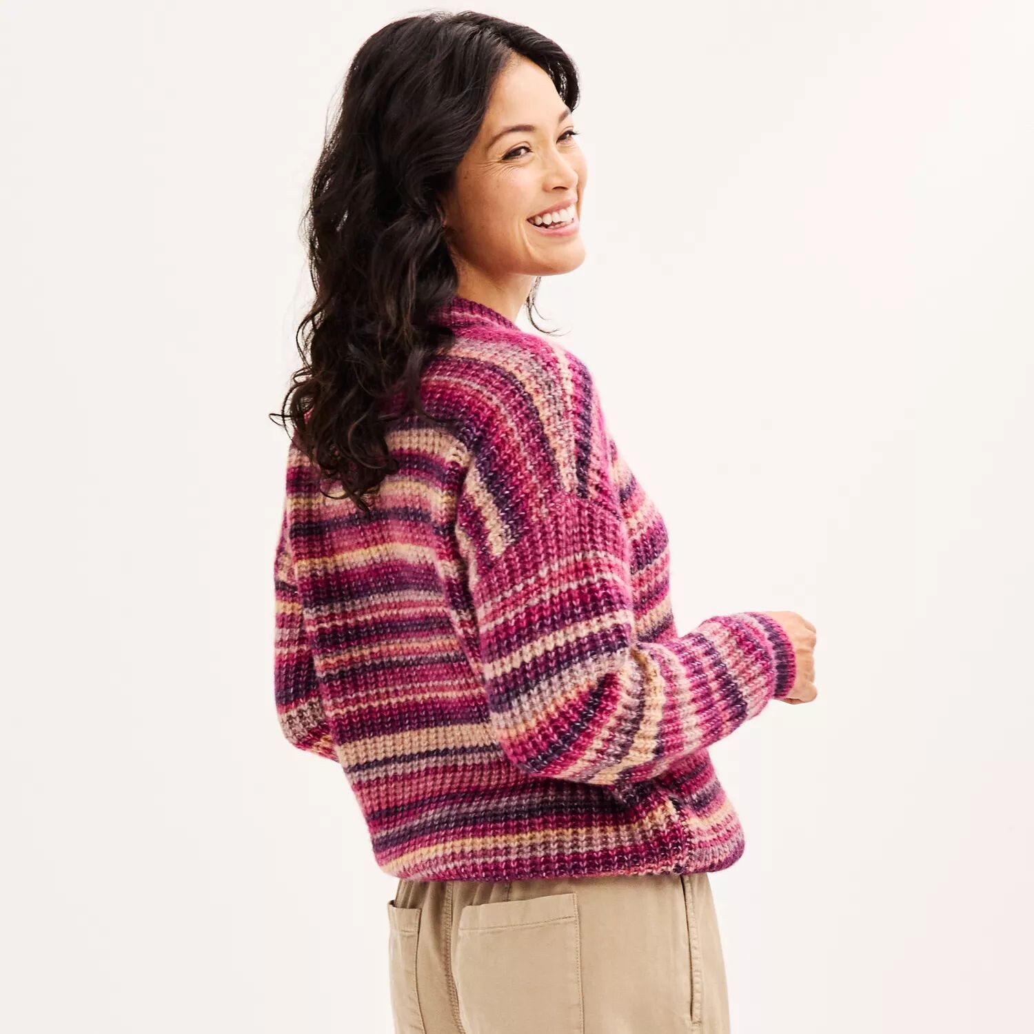 

Женский массивный свитер с круглым вырезом Sonoma Goods For Life Sonoma Goods For Life
