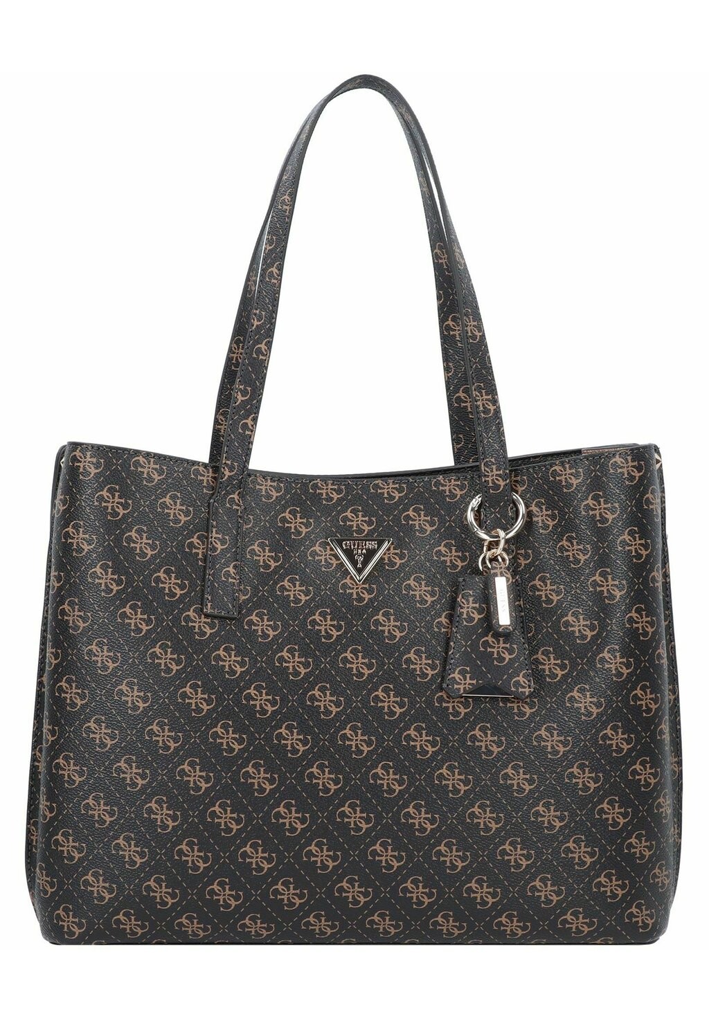 

Сумка для покупок Meridian 42 Cm Guess, цвет brown logo