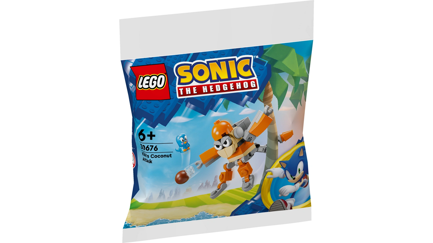 Lego Sonic the Hedgehog Кокосовая атака Кики фигурка держатель sonic the hedgehog super sonic