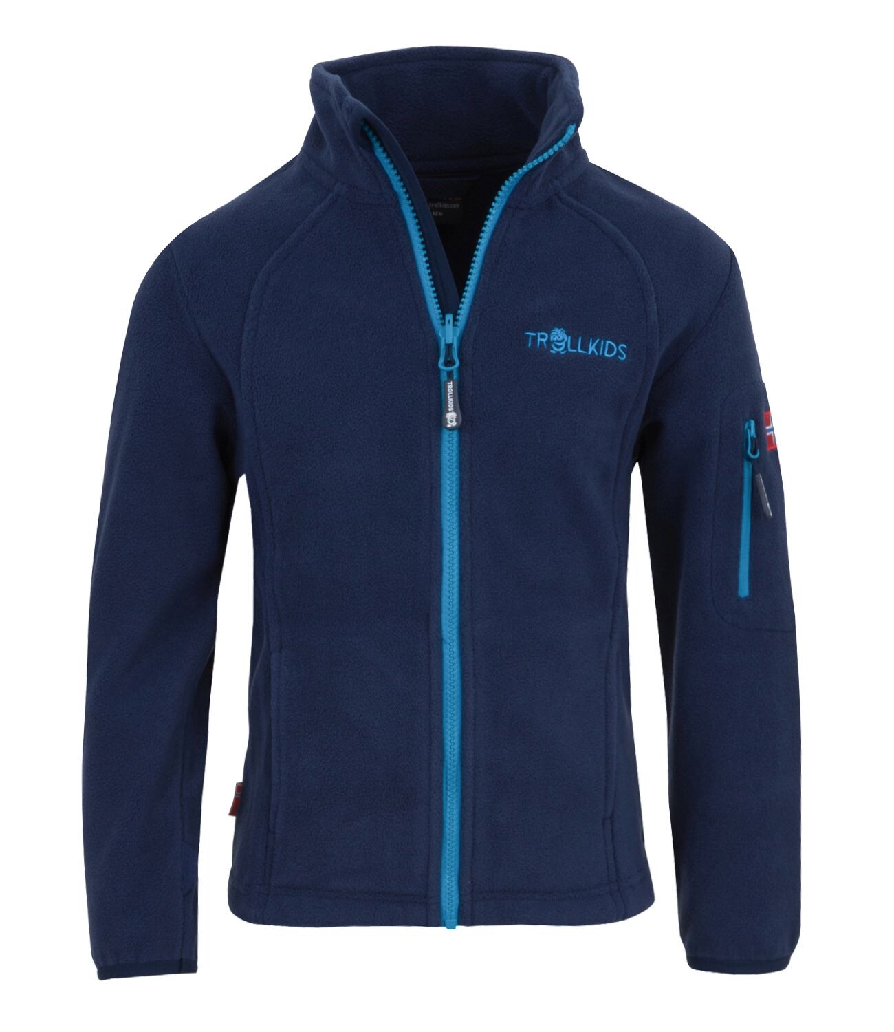 

Флисовая куртка Trollkids Fleece Jacke Arendal PRO, цвет Marineblau/Mittelblau