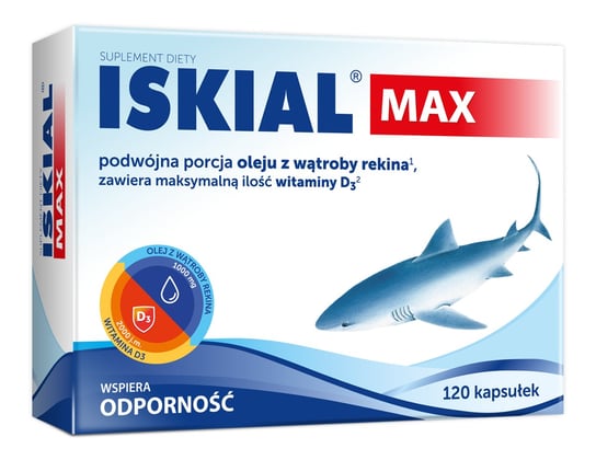 Iskial Макс, биологически активная добавка, 120 капсул.