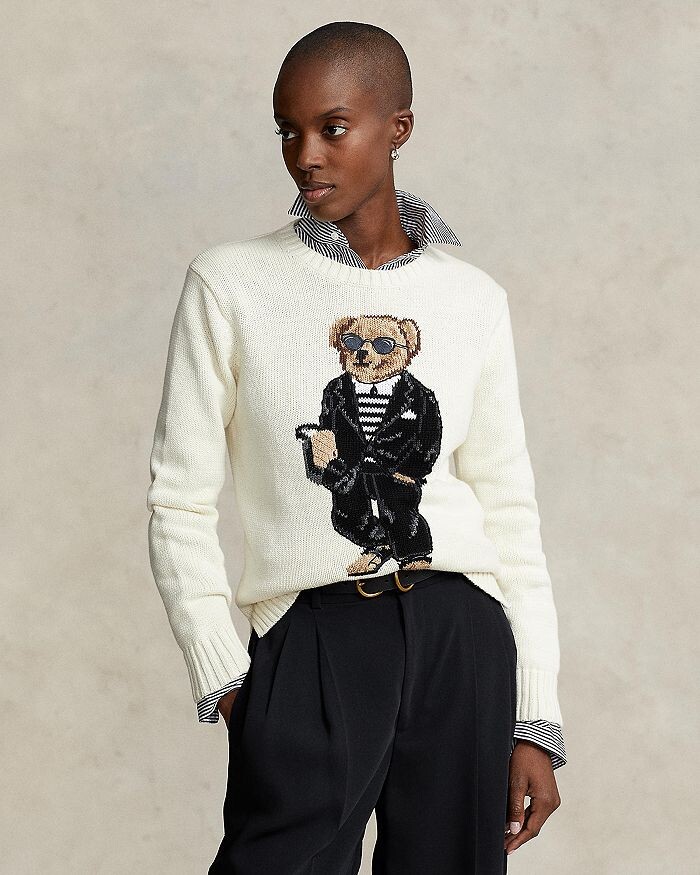 

Хлопковый пуловер Polo Bear Ralph Lauren