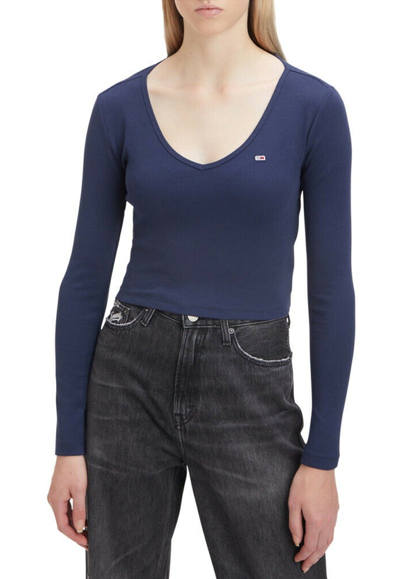 Рубашка с длинным рукавом , цвет bleu Tommy Jeans
