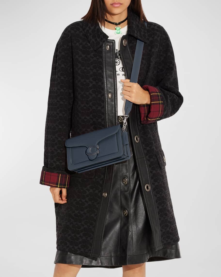 

Сумка через плечо из шагреневой кожи Tabby Coach