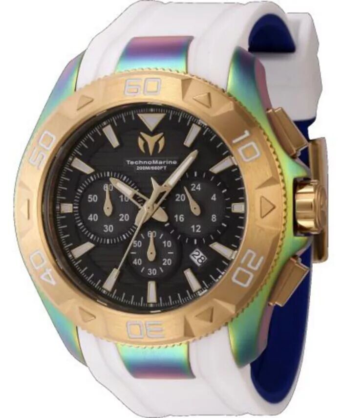 

Мужской TM-622007 UF6 Кварцевый хронограф Черный TechnoMarine, черный