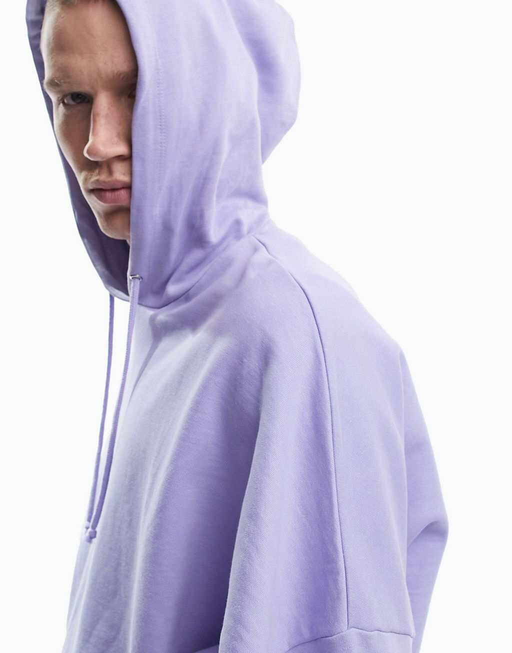 

Супер-оверсайз-худи фиолетового цвета ASOS DESIGN