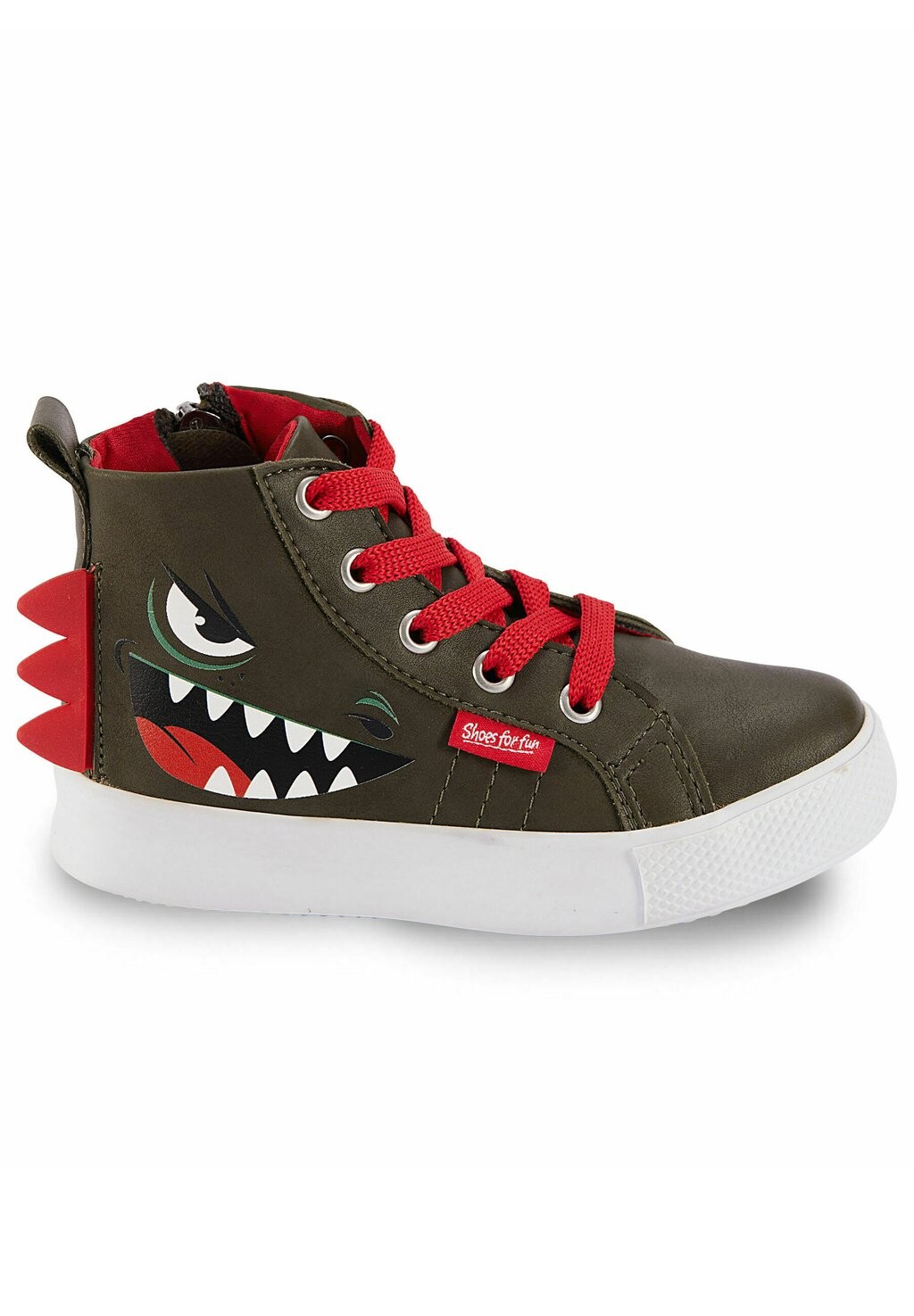 

Высокие кеды DINO SPIKES Denokids, цвет khaki
