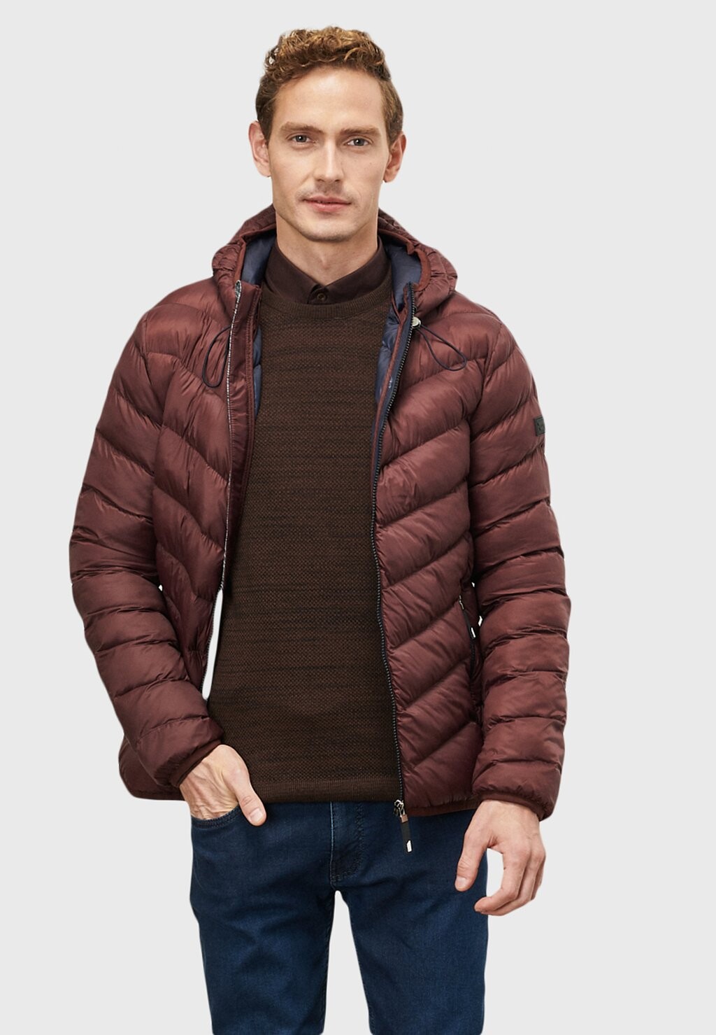

Зимняя куртка Ac&Co / Altinyildiz Classics, бордовый, Красный