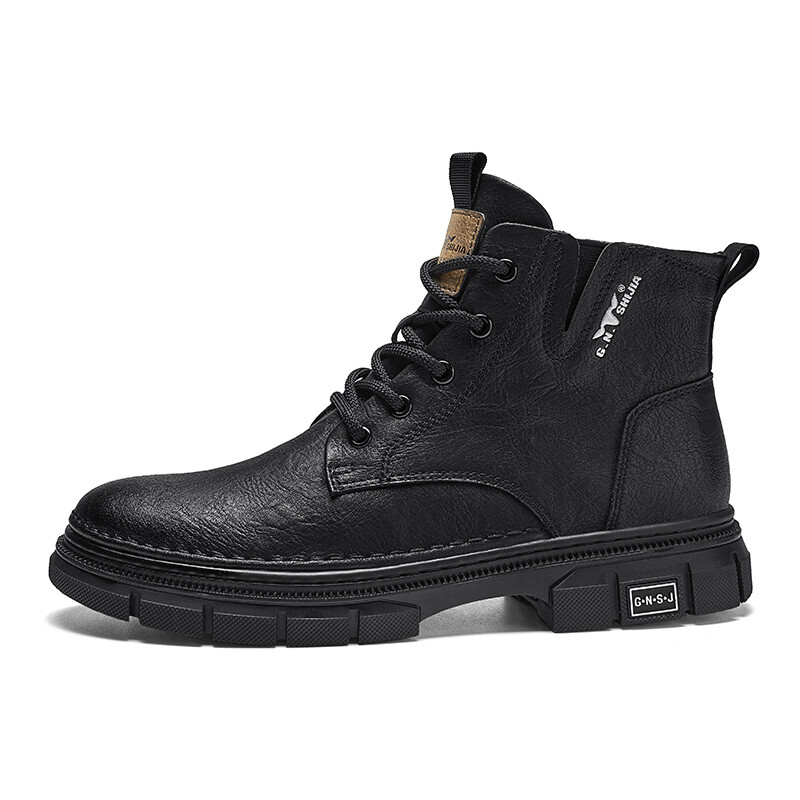 

Мужские ботинки Cahhrrn X Martin Boot Men Beige G.N.Shijia
