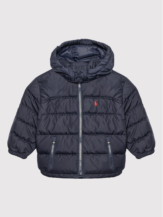 

Пуховик стандартного кроя Polo Ralph Lauren, синий