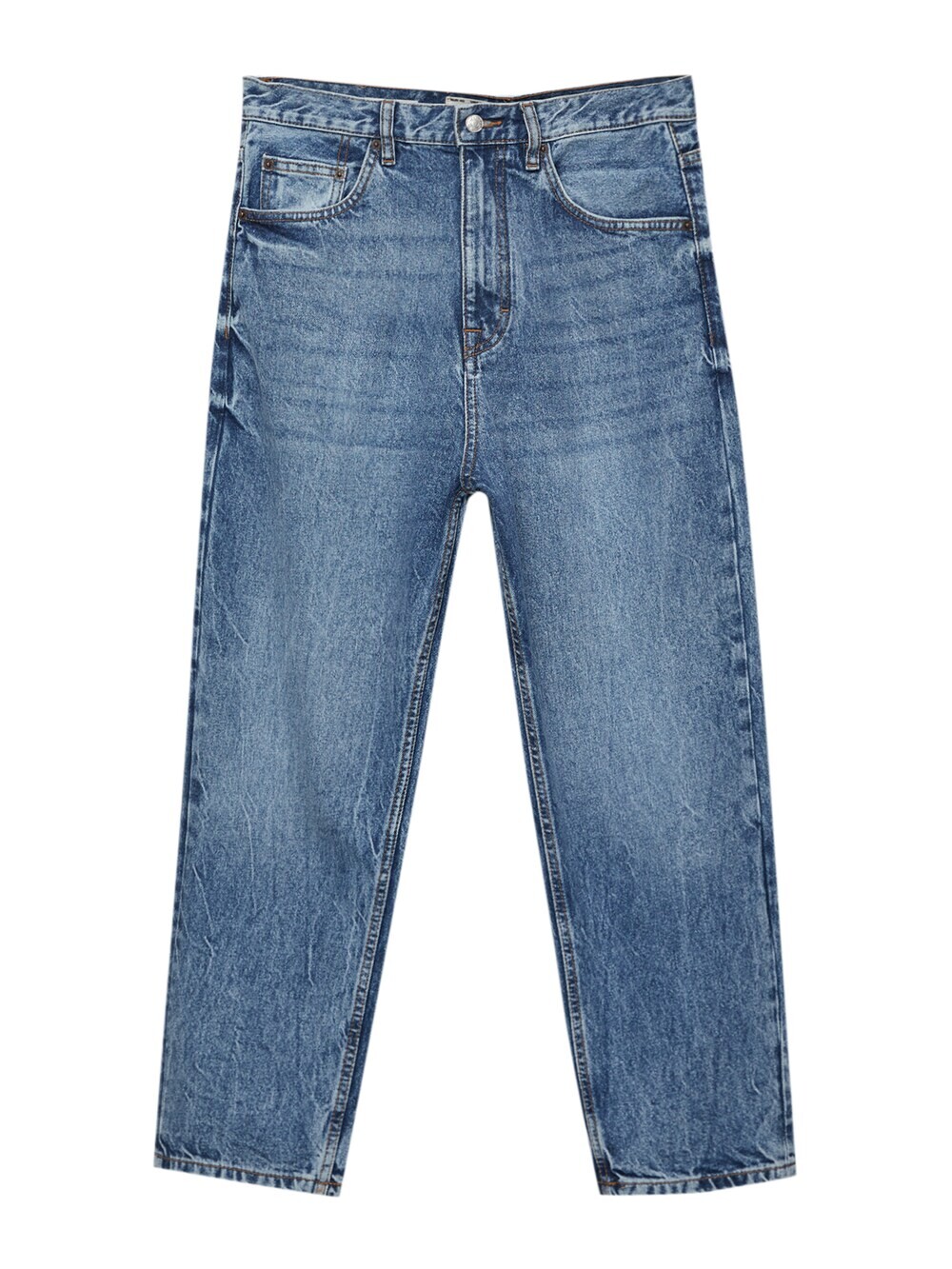 

Джинсы свободного кроя Pull&Bear, синий