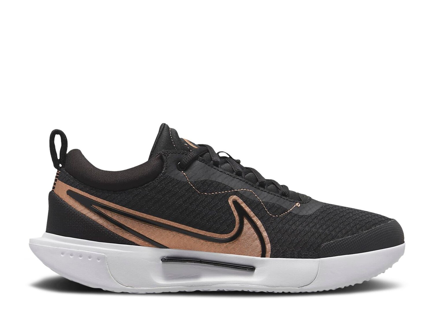 

Кроссовки Nike Wmns Nikecourt Zoom Pro 'Black Metallic Red Bronze', черный