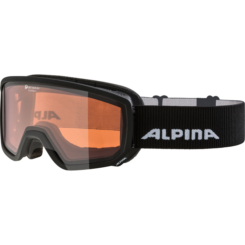 Лыжные очки Scarabeo S Q Alpina, черный