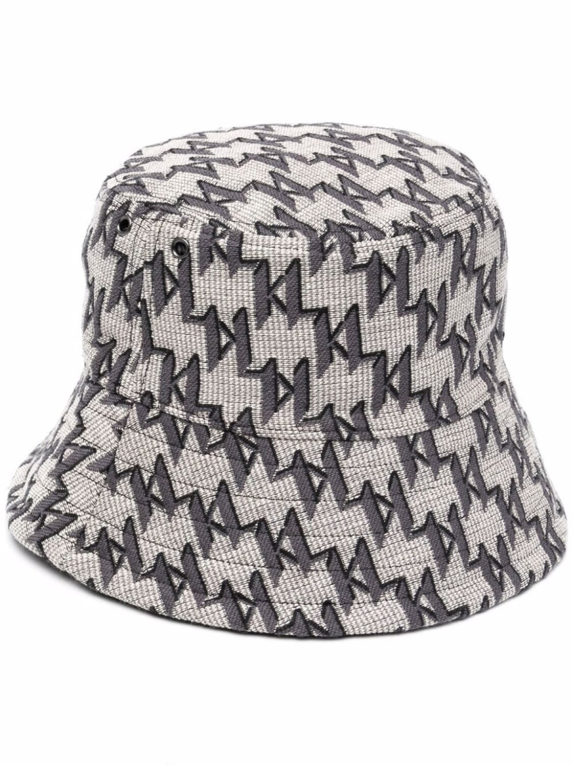 

Karl Lagerfeld жаккардовая панама K/Monogram, серый