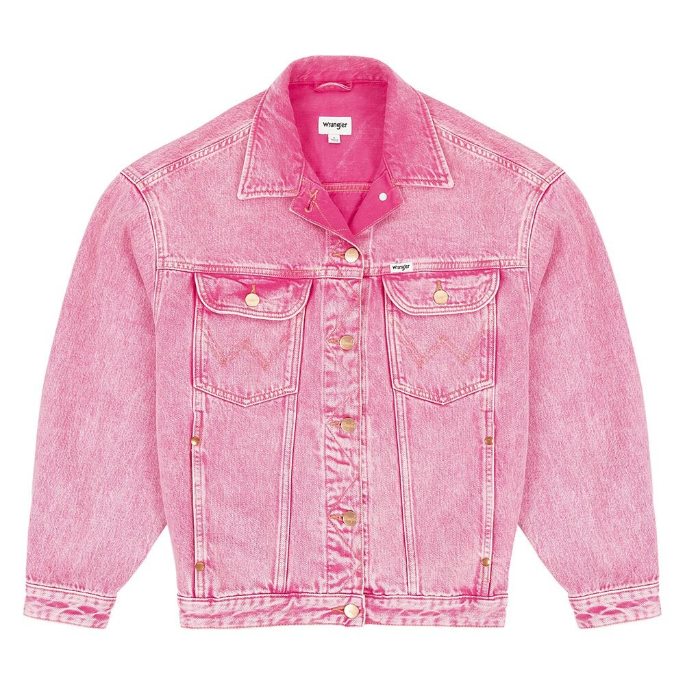 

Куртка Wrangler Jumbo Trucker Denim, розовый