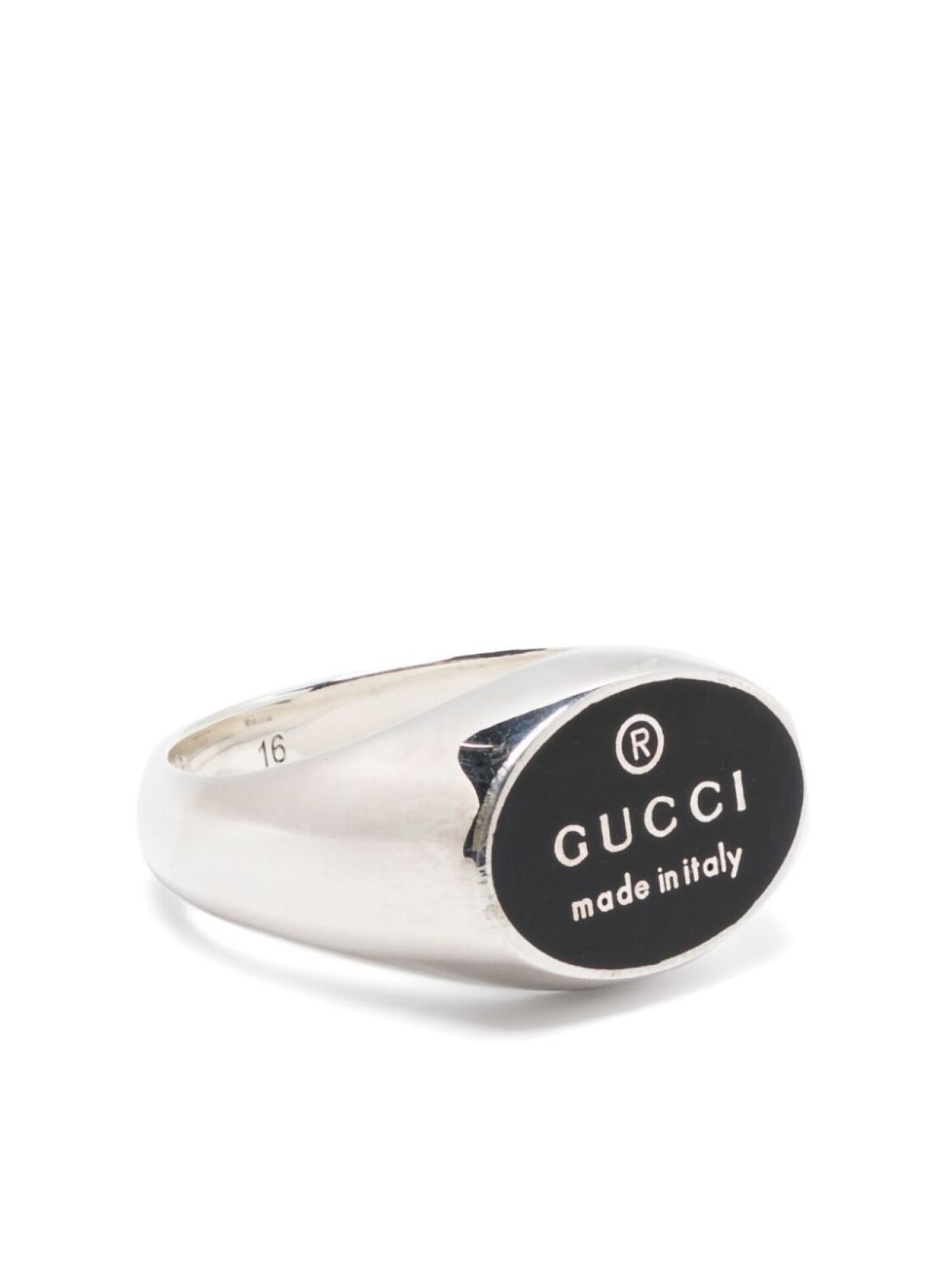 

Серебряное кольцо Trademark Gucci, серебряный
