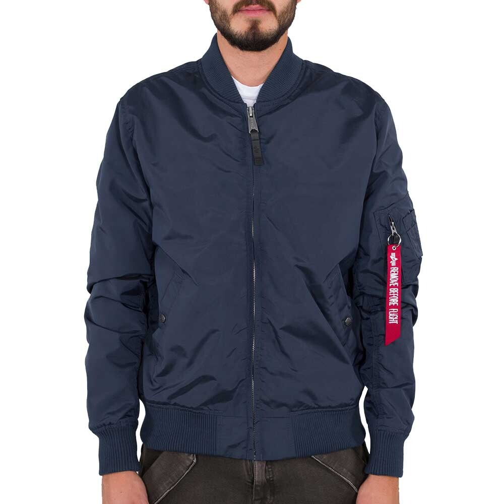 Куртка Alpha Industries MA-1 TT, синий светящаяся в темноте куртка ma 1 tt alpha industries военно морской