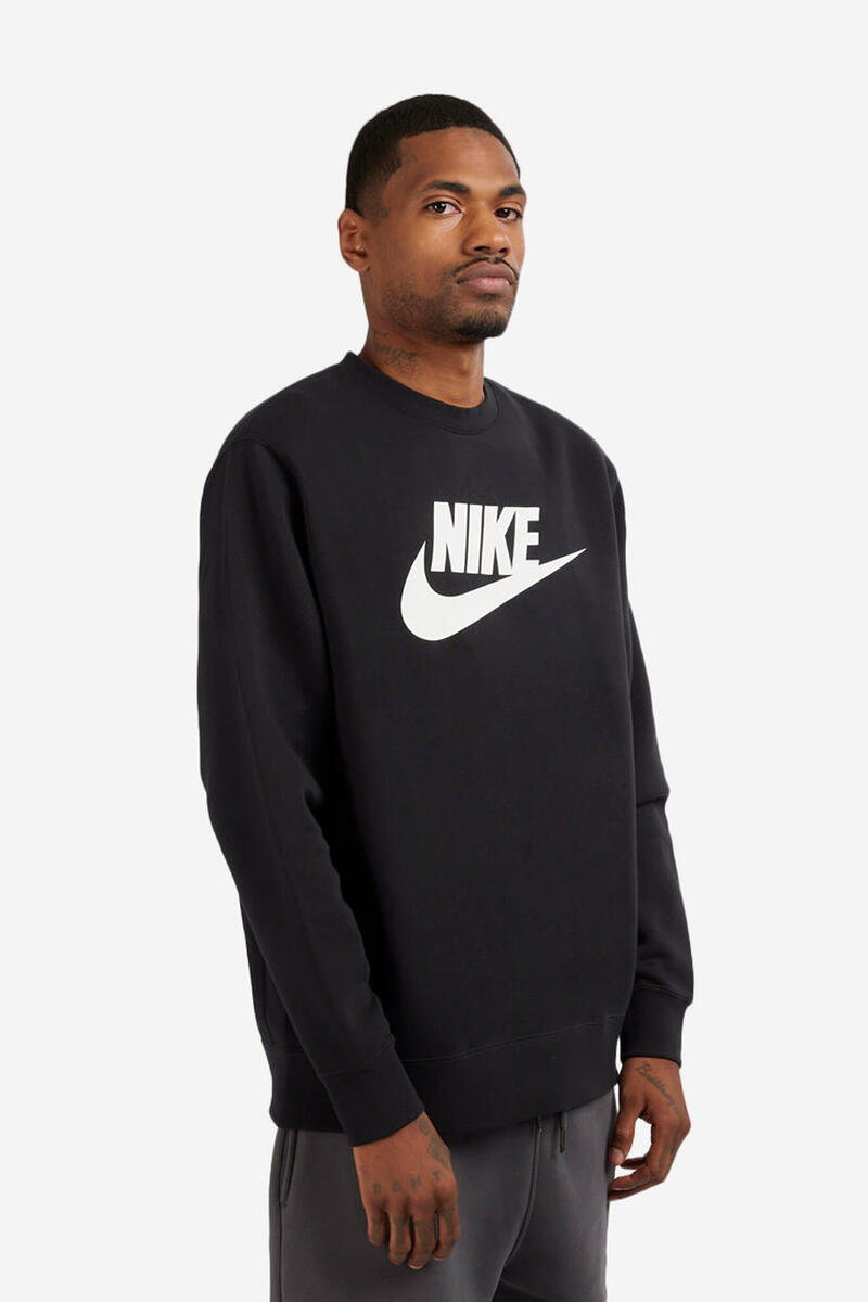 Флис Nike Sportswear Club Nike, черный 15x145cm maccabi netanya football club fleece scarf
