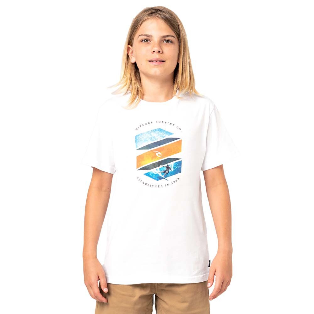

Футболка с коротким рукавом Rip Curl Action Shot, белый