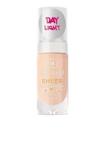 

Жидкий хайлайтер Day Light, 15 мл Dermacol, Sheer Face