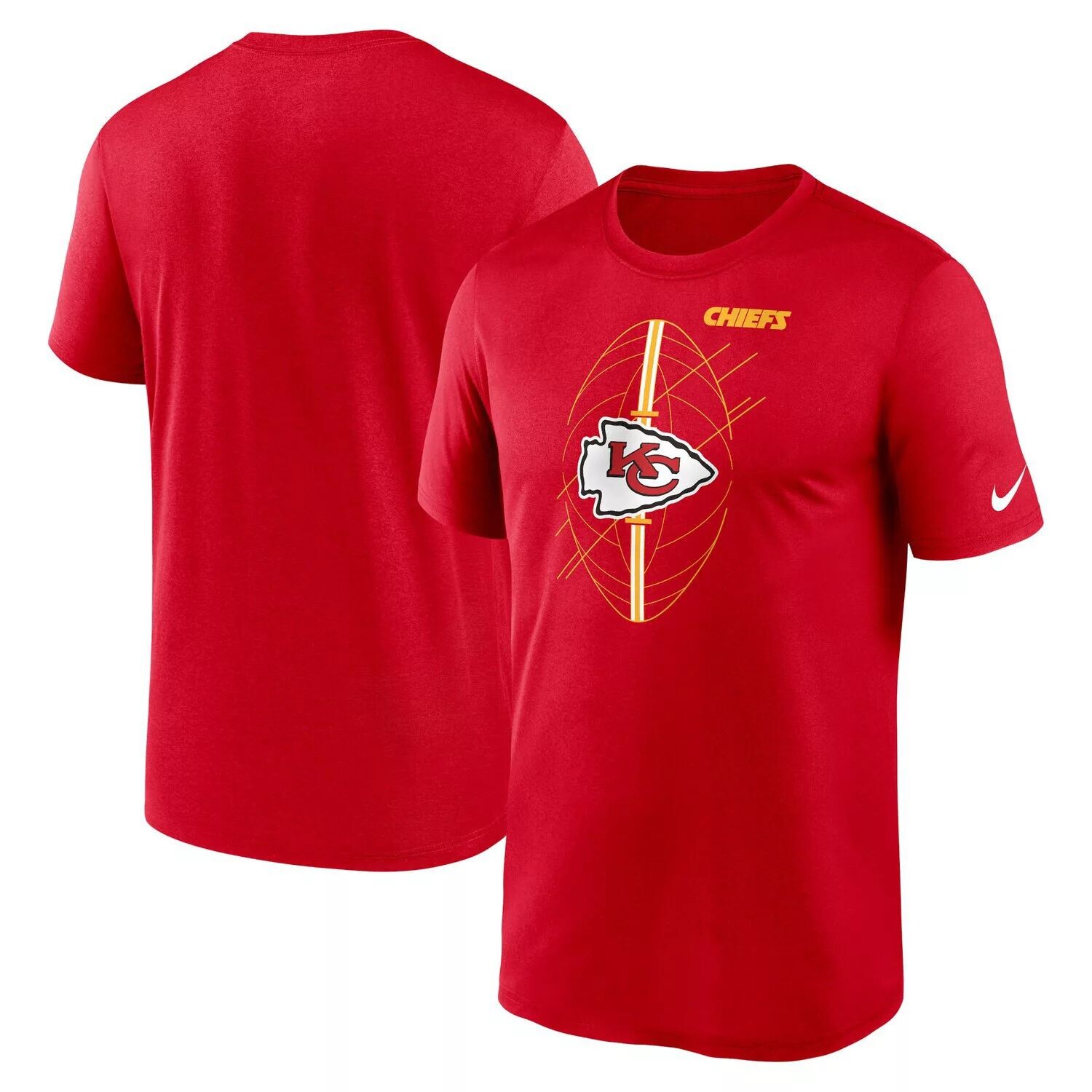 

Мужская красная футболка Kansas City Chiefs Big & Tall Legend Icon Performance Nike, Красный