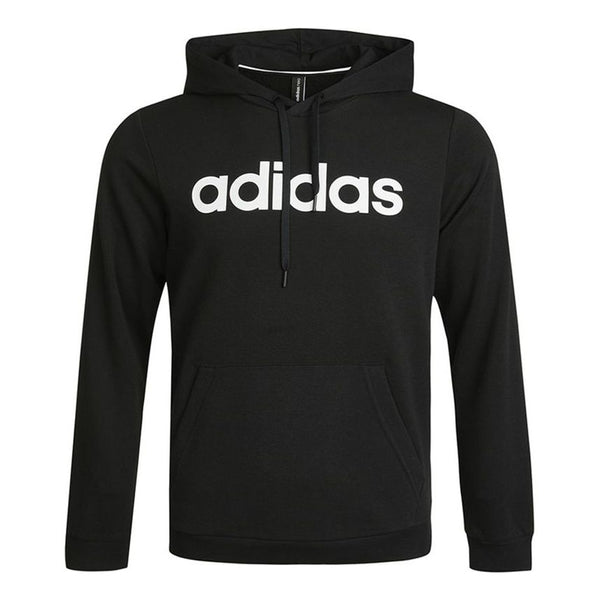 Толстовка adidas neo M Ce Alphabet Printing Logo Sports Pullover Black, черный