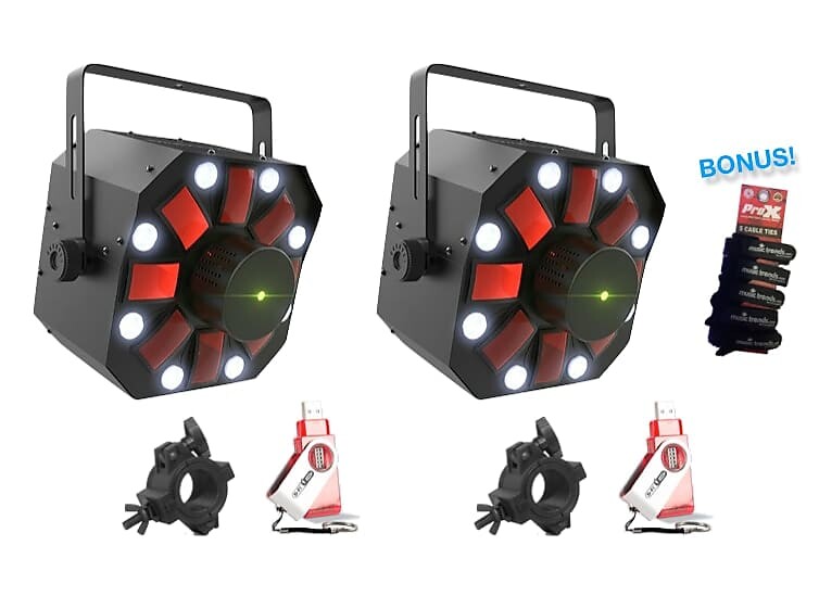 Светодиодный фонарь Chauvet K-2xSW5FXILS-2DFIUSB-2OCLP-15MT-DJ